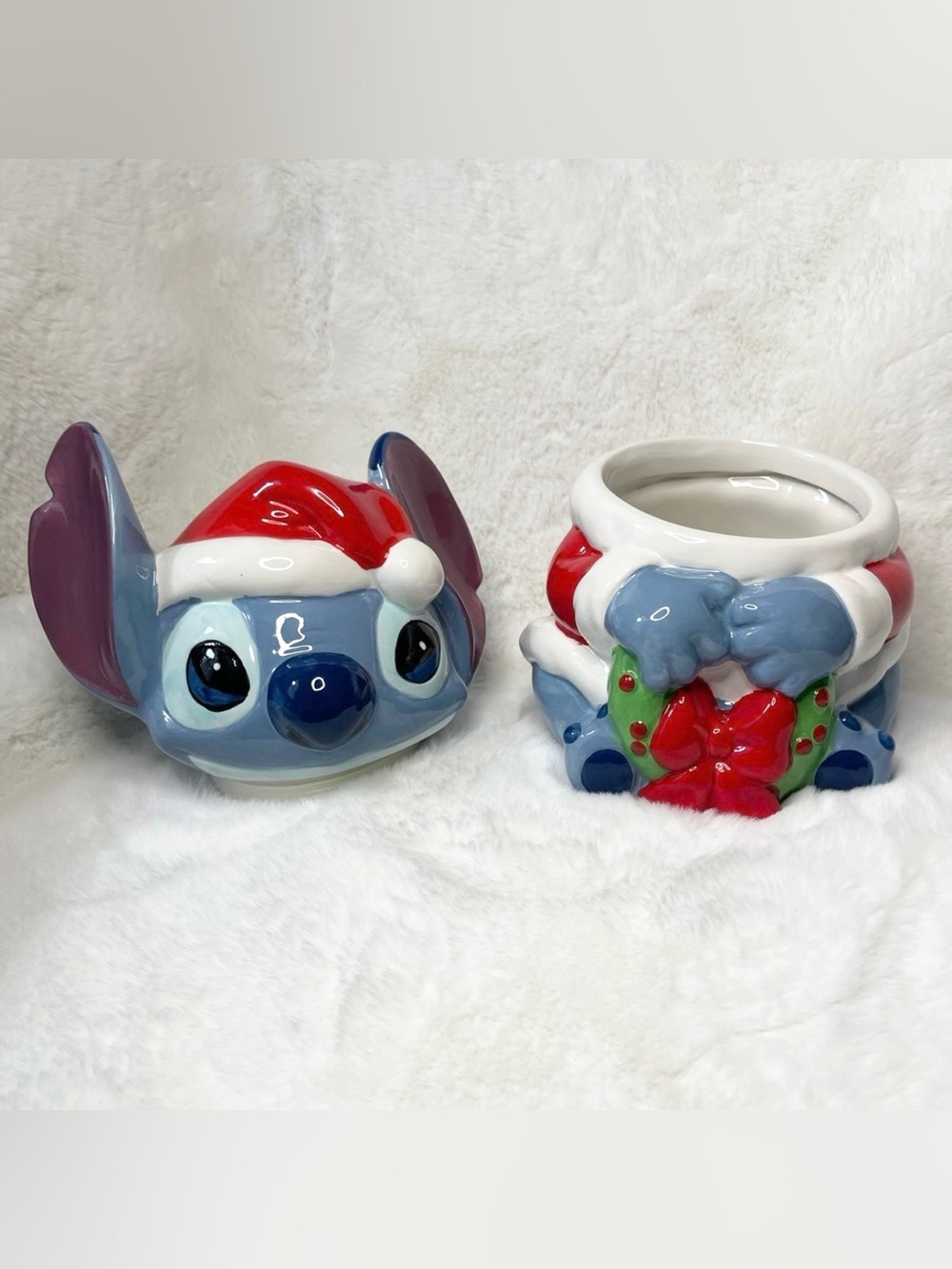 *NEW* Stitch Christmas Canister/Cookie Jar